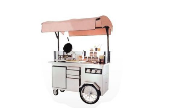 Mobil Waffle Stand